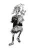 Bone Bagpiper